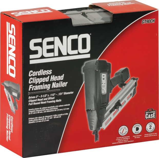 GT90CH Gas clipped head framing nailer